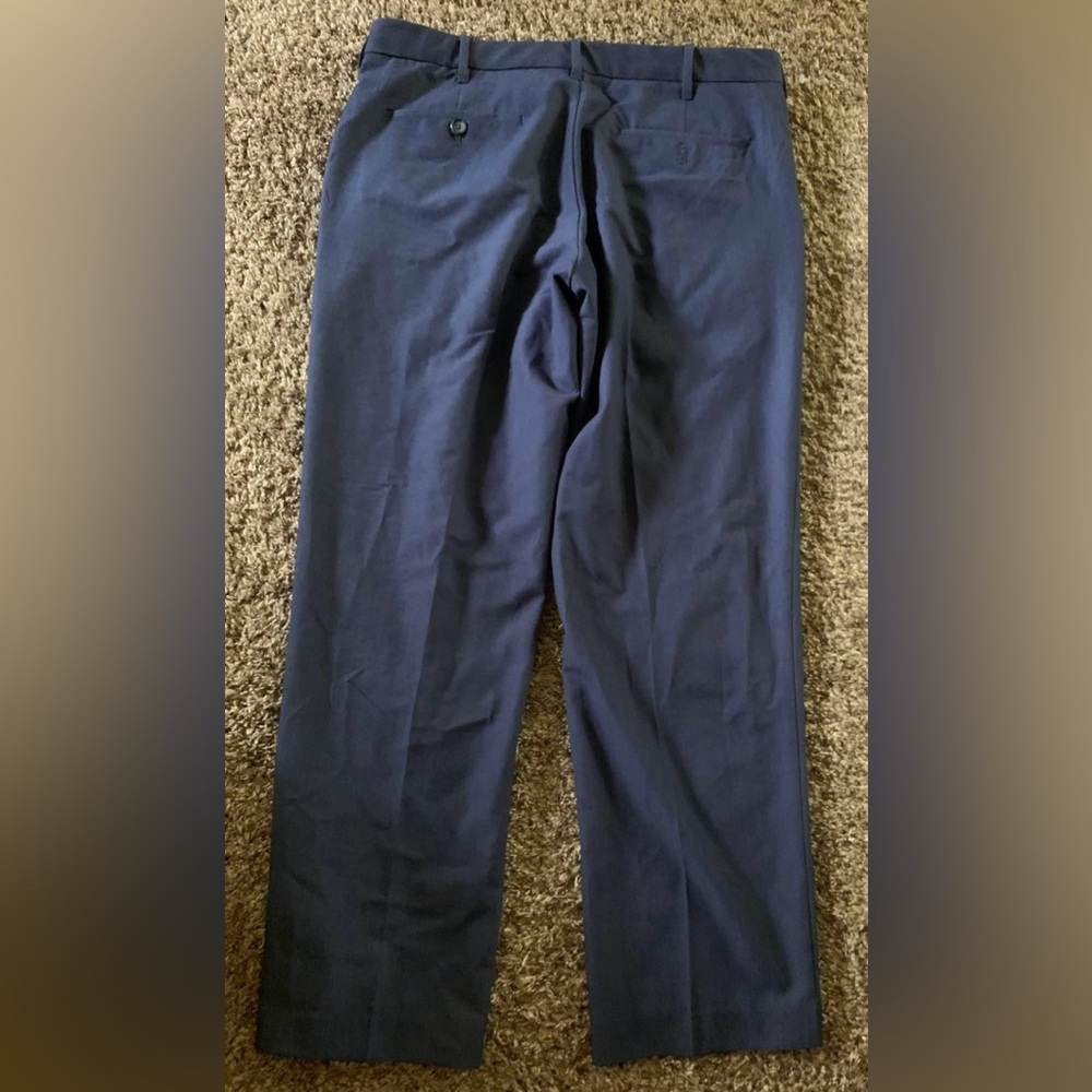 Van Heusen Deep Blue Chinos - Picture 2 of 4